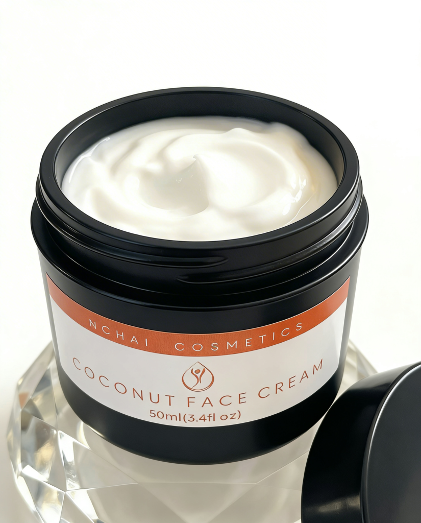 Freepik The Img1 Coconut Face Cream Jar Open Focus On The 51000 825x1024